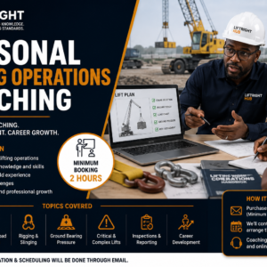Personal Lifting Operations Coaching / Training